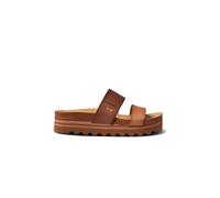 Reef Plateaupantoletten "Cushion Vista" in Hellbraun - 41% | Größe 40 | Damen Pantoletten