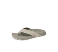 REEF Raglan Herren-Flip-Flop-Sandale, weiches und stützendes Fußbett, wasserfreundliche Riemen, Stein, Größe 40