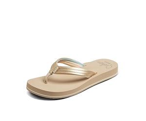 Reef REEF CUSHION BREEZE Damen Zehentrenner | Flip-Flops, gepolsterte Riemen, Fußgewölbeunterstützung, extra Kissen