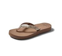 Reef REEF STAR CUSHION, Damen Zehentrenner, Beige (Almond Alm), 35 EU (3 UK)