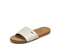 Reef Sandale Damen Bliss Nights Slide, White/Tan, 40 EU