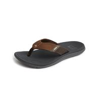 Reef Herren Santa ANA Sandale, Grey/TAN, 44 EU