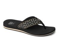 REEF Damen-Flip-Flops Spring Woven, Sandalen, schwarz/creme, 38.5 EU