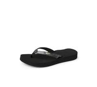 Reef Star Cushion Sassy, Damen Zehentrenner, Schwarz (Black/Silver BLS), 40 EU (7 UK)