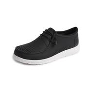 Reef Water Coast Herrenschuh, wasserfreundlich, weiches Fußbett, atmungsaktiv, Abriebfeste Außensohle, Schwarz, 8
