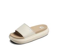 Reef Plateaupantoletten Cushion Bondi Bay Creme Damen Größe 40