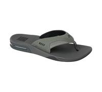 Reef Zehensandalen Fanning (integrierter Flaschenöffner) grau/schwarz Herren, Größe Euro (US) 43 (10)