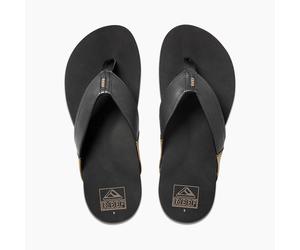 Reef Zehensandalen Newport Black schwarz Herren, Größe Euro (US) 45 (12)