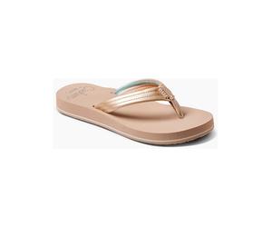 Reef Zehentrenner "Cushion Breeze" in Beige - Größe 41 | Damen Sandalen