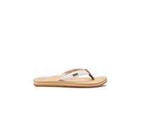 Reef Zehentrenner Cushion Sands – Damen beige/weiß EU 38,5 (US 8)