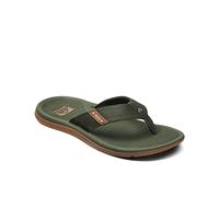Reef Zehentrenner Sandale Herren Santa Ana, Olive/Gum, EU 47