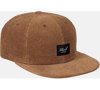 Reell Cap Flat 6-Panel Cap 1402-022-05-077 Copper Brown Cord