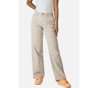 Reell Damen Cargohose Women Kim Pant 2110-001-01-001 Oatmeal Cord-29