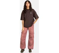 Reell Damen Cargohose Women Parachute Pant 2129-001-01-001 Bark Brown Cold Dye-S normal