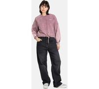 Reell Damen Jeanshose Women Chloé Baggy 2108-003-02-001 Black Faded-27