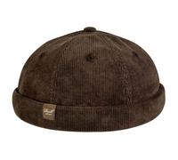 Reell Cord Docker Cap Mütze 150 dunkel Brown