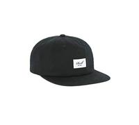 Reell Jeans Flat 6-Panel Cord Cap - Black One Size Schwarz