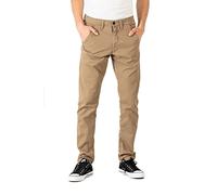 Reell Chinohose Flex Tapered Chino Herren Dunkelsand Gr. 32/34