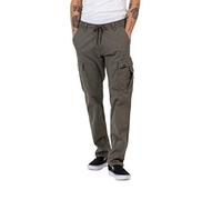 Reell Reflex Easy Cargo, Stoff-Hose mit elastischen Bund und Seitentaschen, für Herren und Damen