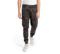 Reell Reflex Rib Cargo - Jogger Cargohose für Herren mit Kordelzug und elastischem Bund - Regular Tapered Fit - Hose aus Baumwolle