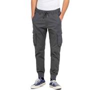 Reell Reflex Rib Cargo - Jogger Cargohose für Herren mit Kordelzug und elastischem Bund - Regular Tapered Fit - Hose aus Baumwolle