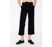REELL - Reflex Women Loose Chino Black Cord - Hose - Schwarz - XS / L32 - 98% Baumwolle, 2% Elastan,Kord Schwarz XS / L32