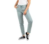 Reell Reflex Women LW Chino, Hose für Frauen, Frauenhose mit Bund (Mint Green, S Long)