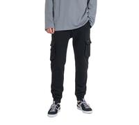 Reell Rise Cargo Sweatpant - Bequeme Jogginghose mit Cargo-Taschen - Relaxed Tapered Fit - Premium Baumwoll-Mix - Männer und Frauen