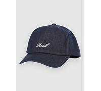 Cap REELL - Single Script Cap Pure Denim (1303) Größe: OS