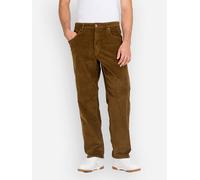 REELL Solid Hose brown cord Herren Gr. 28/32