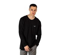 Tshirt REELL - Staple Logo Longsleeve Deep Black (120) Größe: S