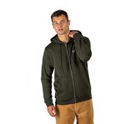 Reell Staple Logo Zip Hoodie Forest Green L
