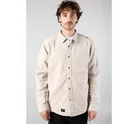 REELL - Strike Oatmeal - Hemd - Beige - L - 100% Baumwolle Beige L