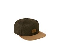 Reell Suede Cap - 6-Panel Snapback Kappe für Herren und Damen - Verstellbare Baseball Cap - Schirm aus Wildlederimitat - Unisex
