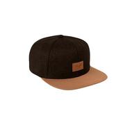 Reell Suede Cap - 6-Panel Snapback Kappe für Herren und Damen - Verstellbare Baseball Cap - Schirm aus Wildlederimitat - Unisex