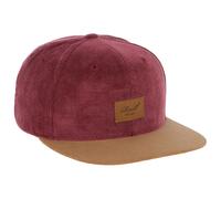 Reell - Suede Cap - Cap, Gr. One Size, rot/weiß (Burgundy)