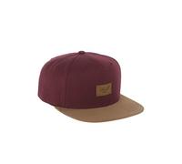Reell Basecap Wildleder Bordeaux