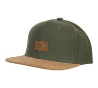 Reell Suede Snapback Cap (one Size, Dark Olive)