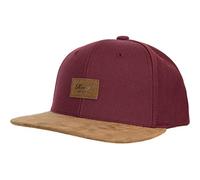 Reell Suede Snapback Cap (one Size, Maroon)