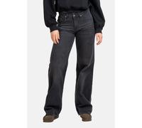 REELL - Women Holly Dark Grey Stone - Jeans - Grau - W26 - 100% Baumwolle Grau W26