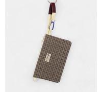 REFISHED fair fashion Täschchen 'BAG-IN-BAG TWEED' (S) - upcycelte Fischfuttersäcke #TWEED nude-grau