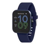 Reflex Active Series 12 Blue Fitness Tracking Smart Watch RA12-2154, Navy, Modern