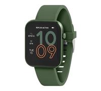 Reflex Active Series 12 Fitness-Tracking-Smartwatch, grünes Armband, dunkelgrün, Modern