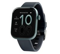 Reflex Active Spectra Amoled 1.85'' HD Smartwatch für Damen Herren mit Dual-Time, Anrufe tätigen/annehmen, GPS-Verbindung, Sportmodi, Herzfrequenz, Musiksteuerung und dunkelgrauem Silikonarmband für