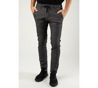 REELL - Reflex Chino Easy Pant Dark Grey Herringbone - Hose - Grau - S / L34 - 98% Baumwolle, 2% Elastan Grau S / L34
