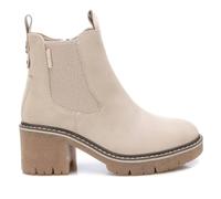 REFRESH Beige Chelsea-Stiefeletten -Höhe 6cm- Absatz