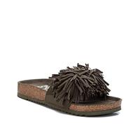 Refresh Damen Flache Sandale, Khaki 79105, 41 EU