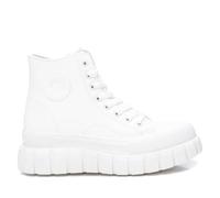 REFRESH Damen-Sneaker mit Reißverschluss, Farbe: Weiß, Größe: 37, weiß, 39 EU