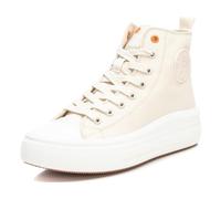 REFRESH Damen-Stiefel mit Reißverschluss, Farbe: Weiß, Größe 39, beige, 40 EU