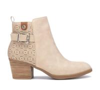 REFRESH - Freizeitstiefeletten Damen Beige - Bequeme und vielseitige Schuhe - Casual Mode - Modell 17262301 (Größe 37)